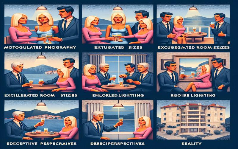 Immobilier Monténégro : Attention aux photos retouchées