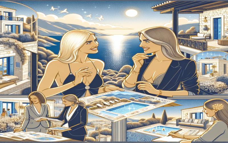 Immobilier de luxe en Grèce : attentes des femmes clientes