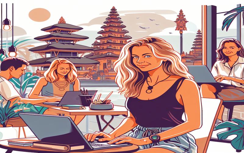 Impact des digital nomads sur le marché locatif à Bali