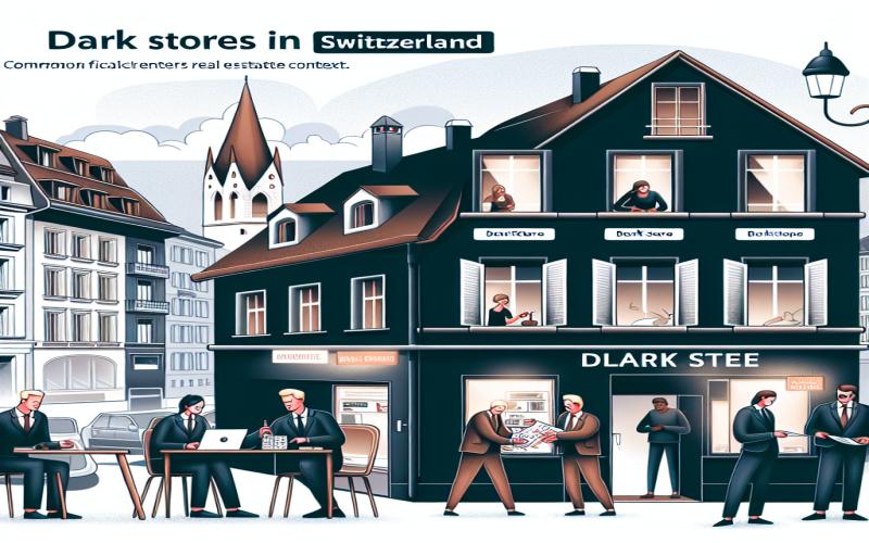 Dark Stores : Impact sur l’Immobilier en Suisse