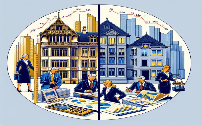 Immobilier neuf vs ancien en Suisse : comparaison chiffrée