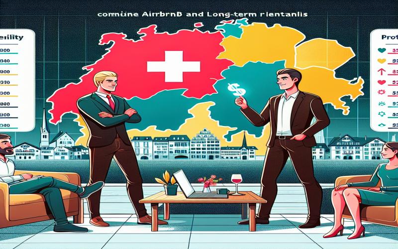 Airbnb vs Location Longue Durée : Rentabilité en Suisse
