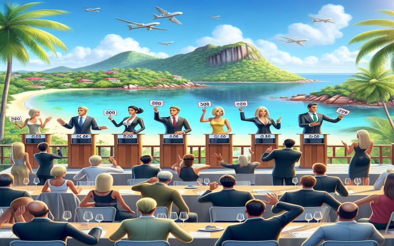 Vente aux enchères immobilières aux Seychelles