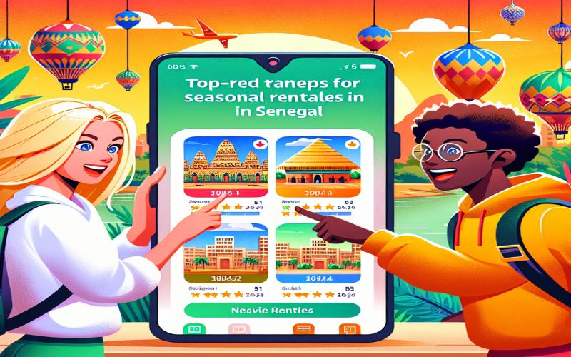 Top 10 applis de location saisonnière au Sénégal