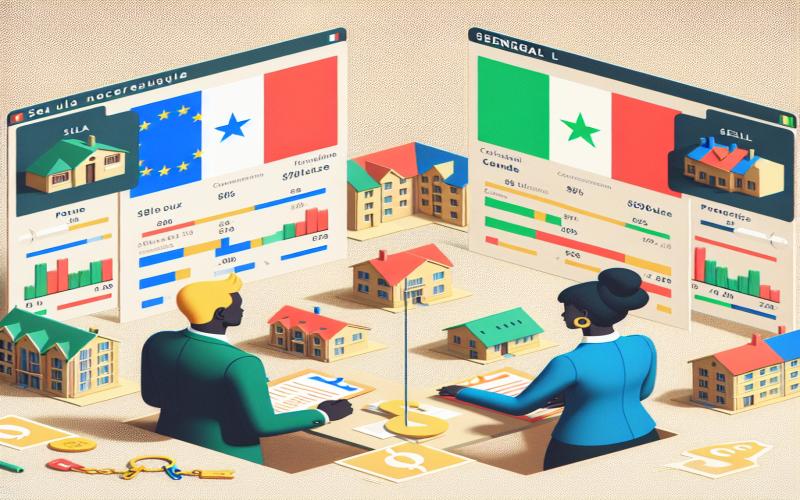 Immobilier Sénégal vs pays voisins : Comparatif achat
