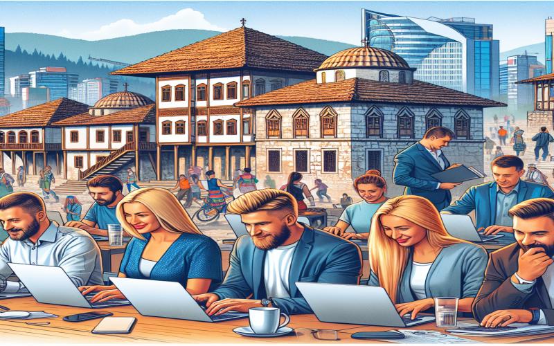 Impact des digital nomads sur le marché locatif en Macédoine du Nord