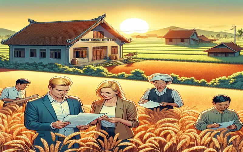 Guide juridique achat terrain agricole au Vietnam