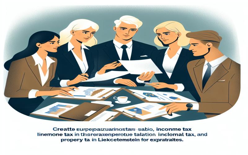 Impôt sur le revenu et taxe foncière au Liechtenstein