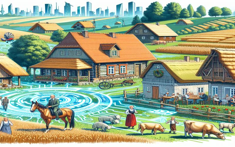 Opportunités d’investissement en villages authentiques en Pologne