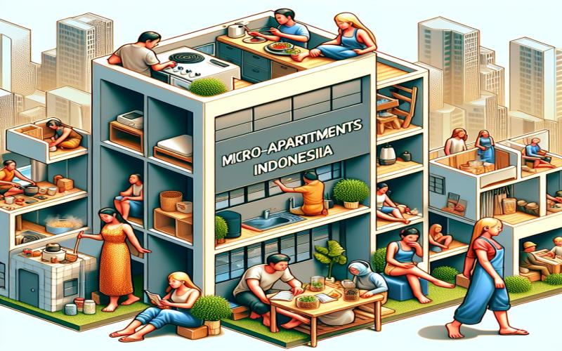 Micro-appartements en Indonésie : solution pour petits budgets
