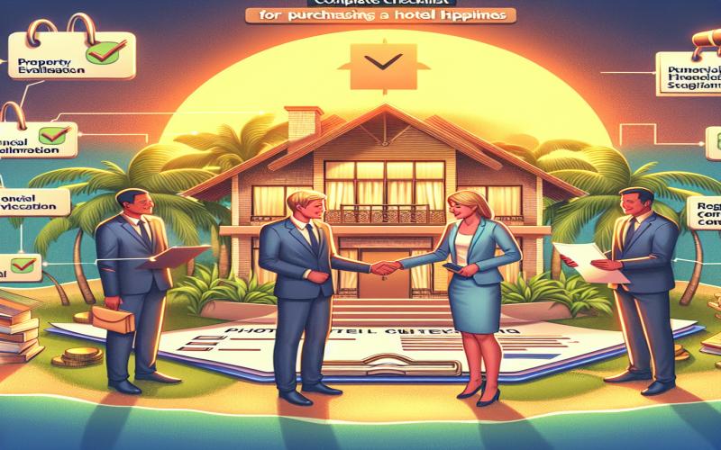 Acheter un hôtel aux Philippines : checklist complète