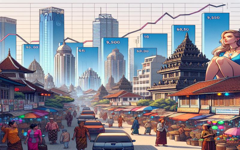 Villes Indonésie : hausse des prix immobiliers d’ici 2030