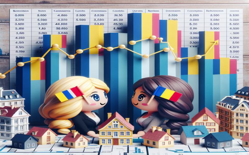 Prix Immobiliers : Comparaison Villes en Roumanie