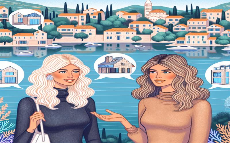 Immobilier de luxe en Croatie : attentes des clientes féminines