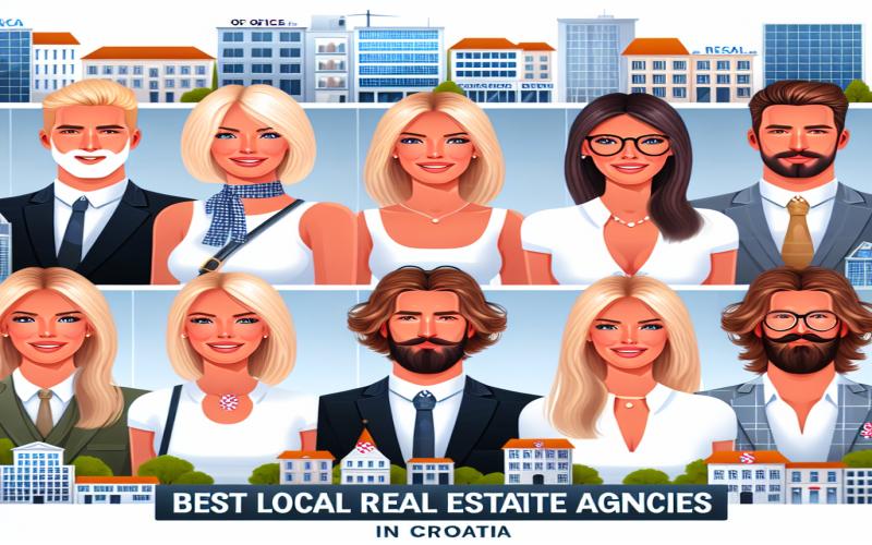 Top agences immobilières locales en Croatie