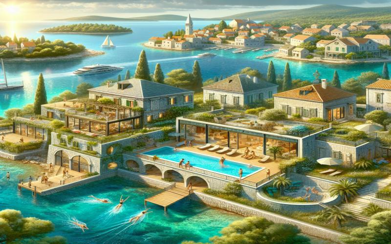 Marché des propriétés de luxe en Croatie