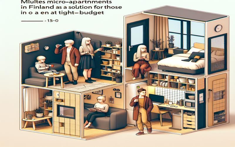 Micro-appartements en Finlande : solution économique