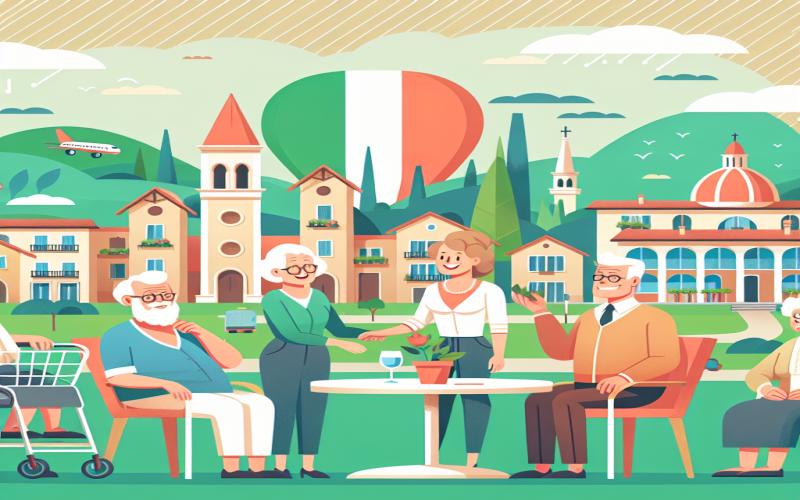 Résidences seniors en Italie : marché en pleine expansion