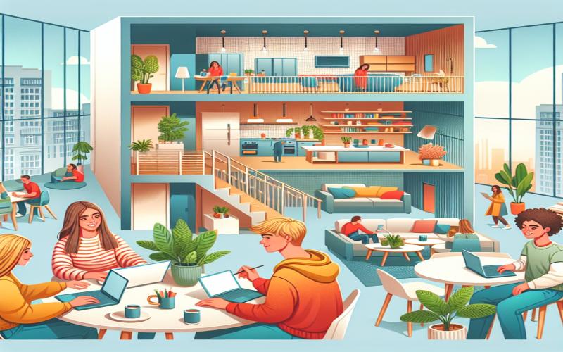 Co-living au Portugal : L’essor des espaces partagés