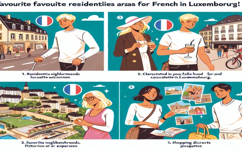 Français au Luxembourg : lieux d’installation clés
