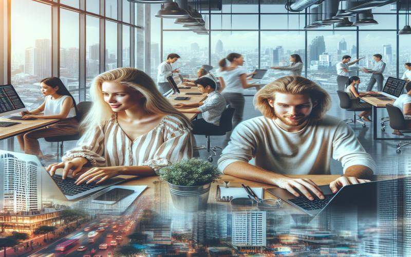 Impact des digital nomads sur le marché locatif thaïlandais