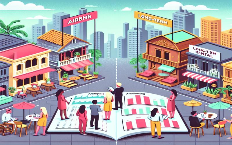 Rentabilité Airbnb vs Location Longue Durée à Bali