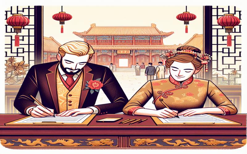 Mariage en Chine : formalités et documents nécessaires