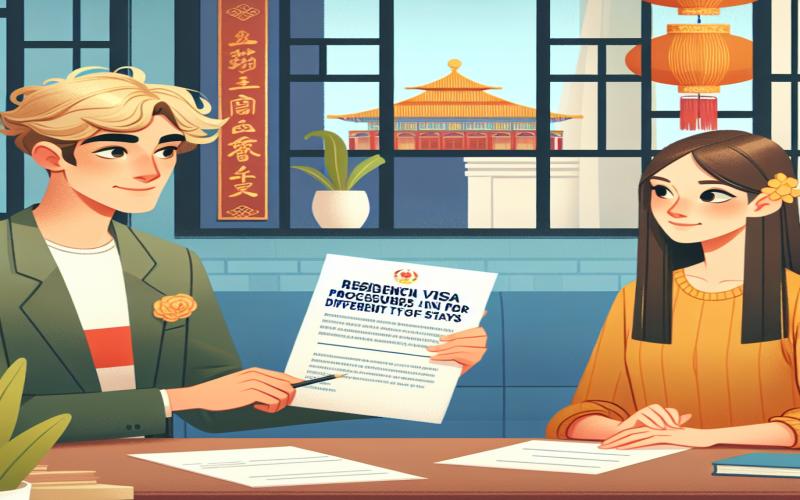 Visas de Résidence en Chine : Procédures par Type de Séjour