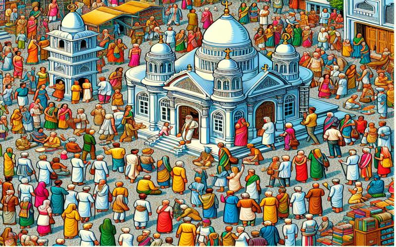 Vie religieuse en Inde : lieux de culte et communautés