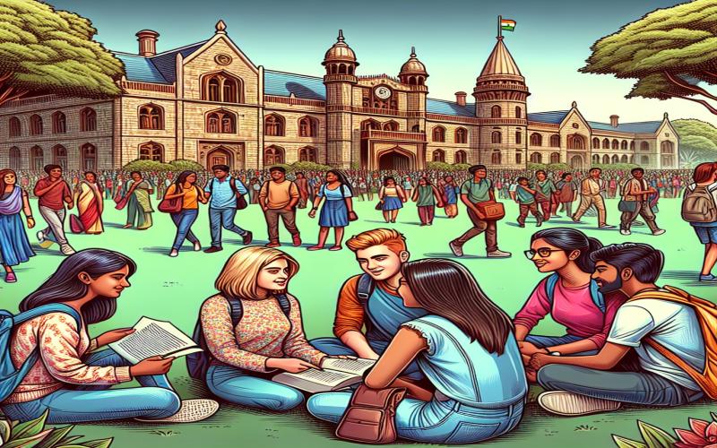 Vie étudiante en Inde : bourses et logements étudiants