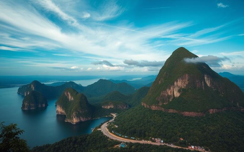 Géographie De La Malaisie : Paysages Et Climats Variés