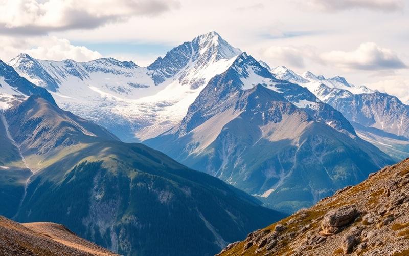 Géographie De La Suisse : Montagnes Et Lacs Alpins