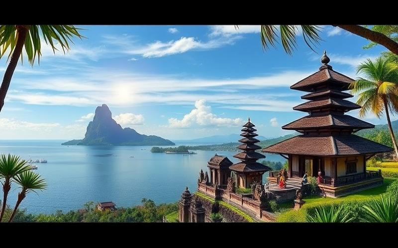 Marché De La Consommation à Bali Indonésie