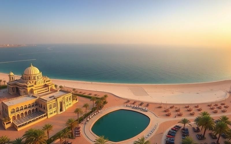 Géographie Et Paysages Uniques De Dubaï