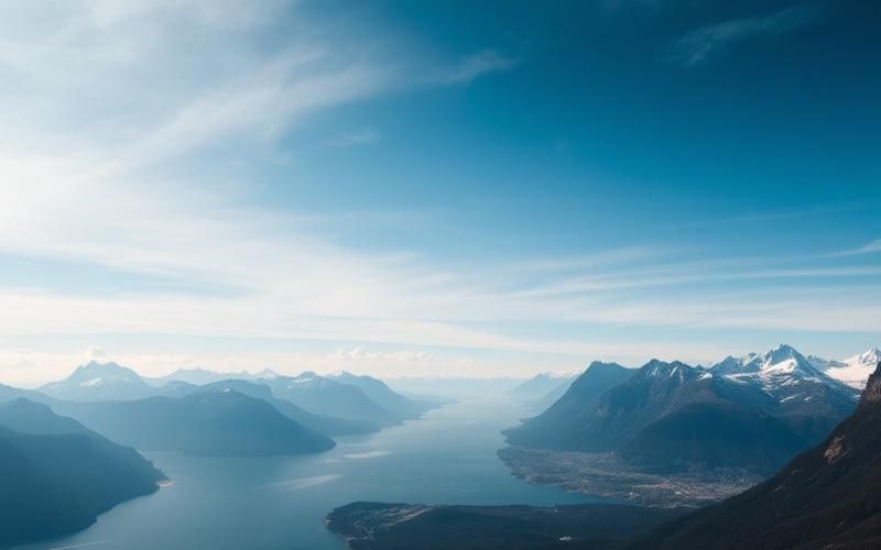 Géographie de la Norvège : paysages et climat