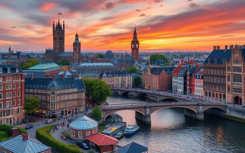 Les quartiers les plus prisés par les expatriés au Royaume-Uni