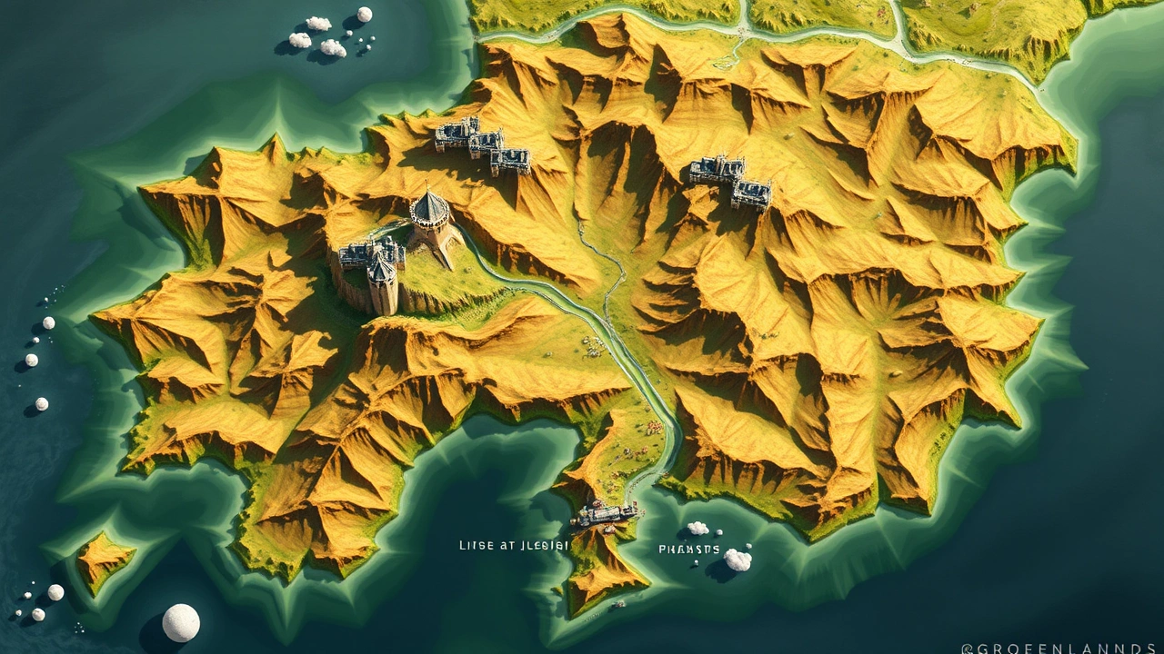 Géographie du pays Groenland