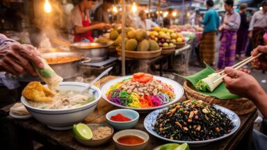 Guide culinaire pour expatriés : s’initier à la gastronomie locale en Birmanie