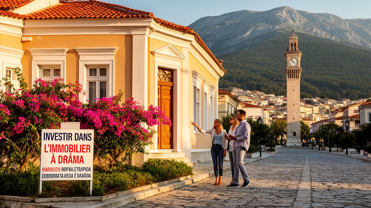 Investir dans l’immobilier à Dráma : opportunité discrète au nord de la Grèce