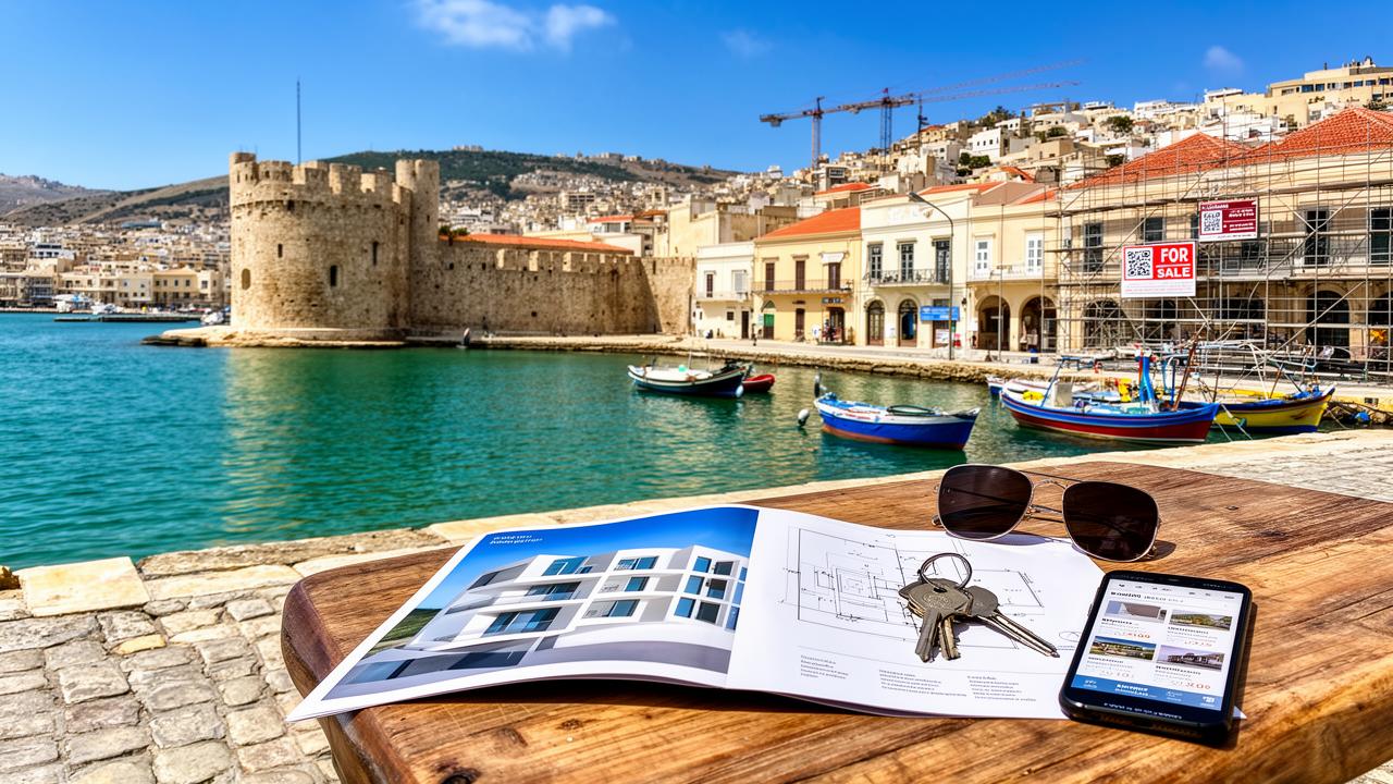 Investir dans l’immobilier à Héraklion : potentiel, risques et nouvelles règles du jeu