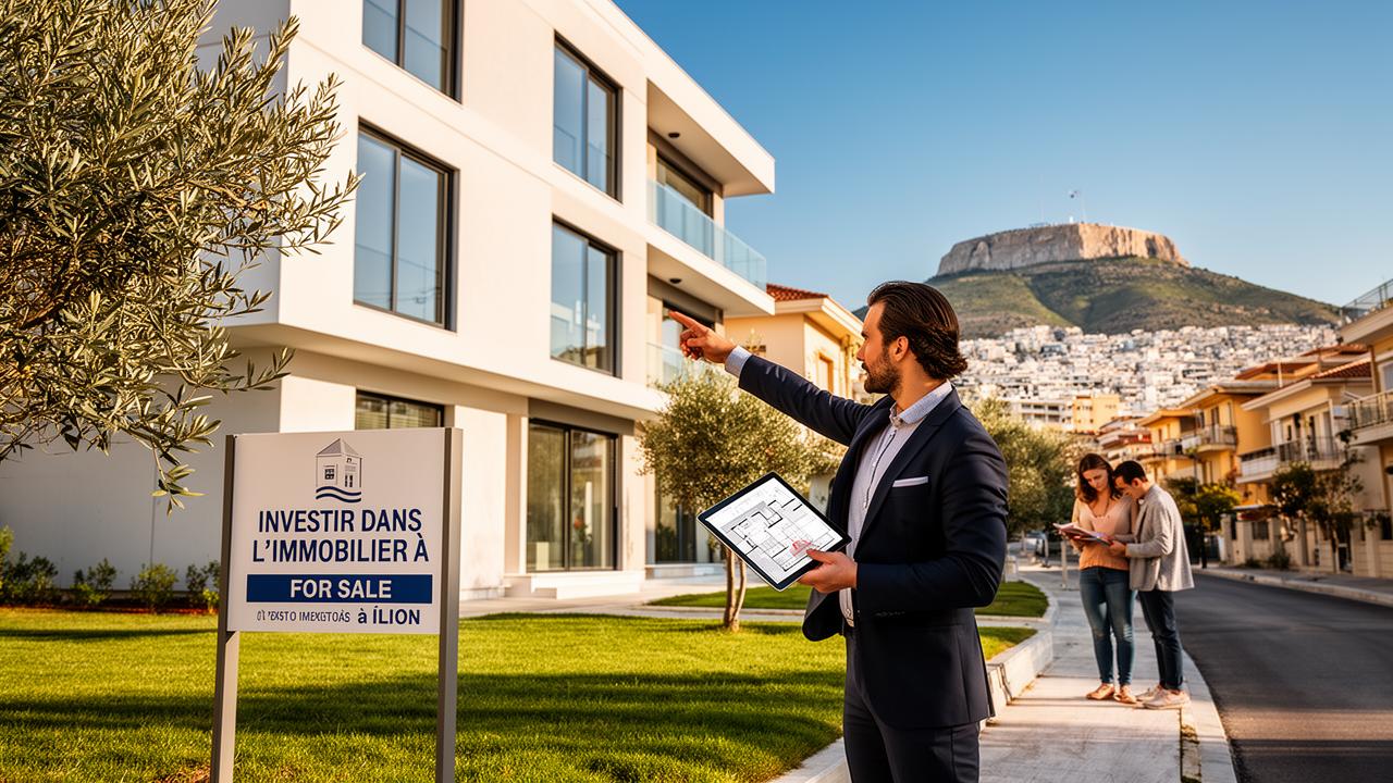 Investir dans l’immobilier à Ílion : le pari gagnant de l’Ouest athénien
