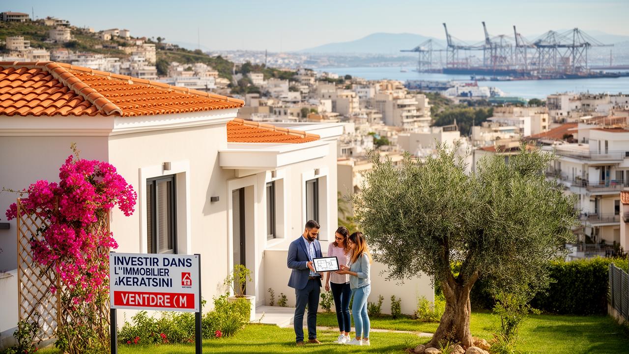 Investir dans l’immobilier à Keratsíni : le pari malin aux portes du Pirée