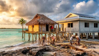 Construire et rénover à Tuvalu : faire face à la montée des eaux et au sel