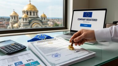 Création société Bulgarie : 10% d’impôts, euro, et formalités express en une semaine
