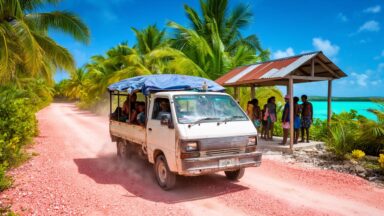 Les transports en commun à Tuvalu : guide pratique pour se déplacer sur un atoll