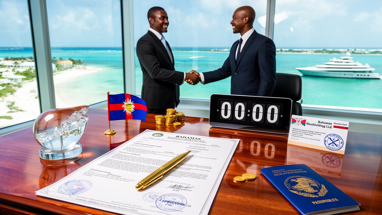 Ouvrir société Bahamas en 2026 : mode d’emploi d’une création offshore en 24h