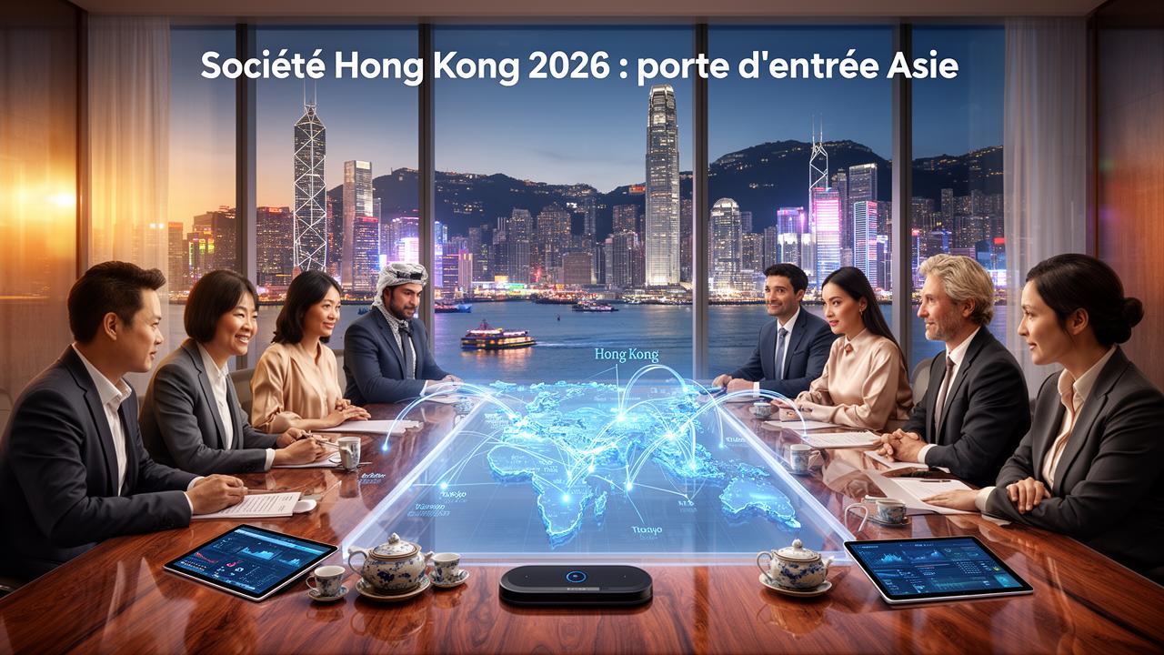 Société Hong Kong 2026 : porte d&rsquo;entrée Asie