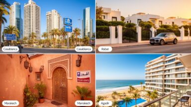 Prix de l&rsquo;immobilier au Maroc : comparaison Casablanca, Rabat, Marrakech, Agadir