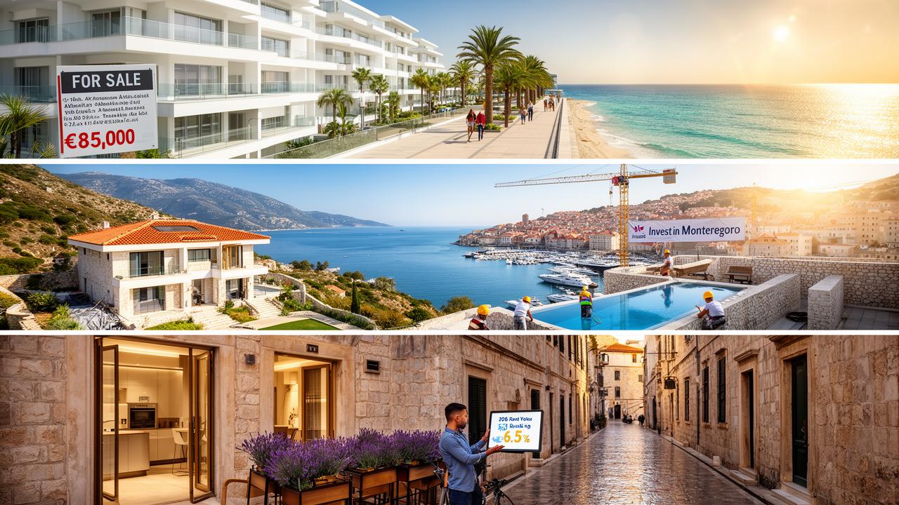 Albanie vs Monténégro vs Croatie : où placer son argent en immobilier en 2026 ?