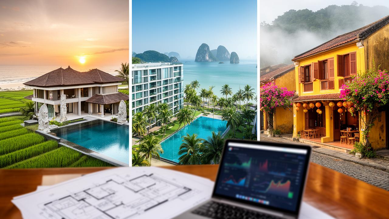 Bali vs Phuket vs Hoi An : le match immobilier pour investir en 2026